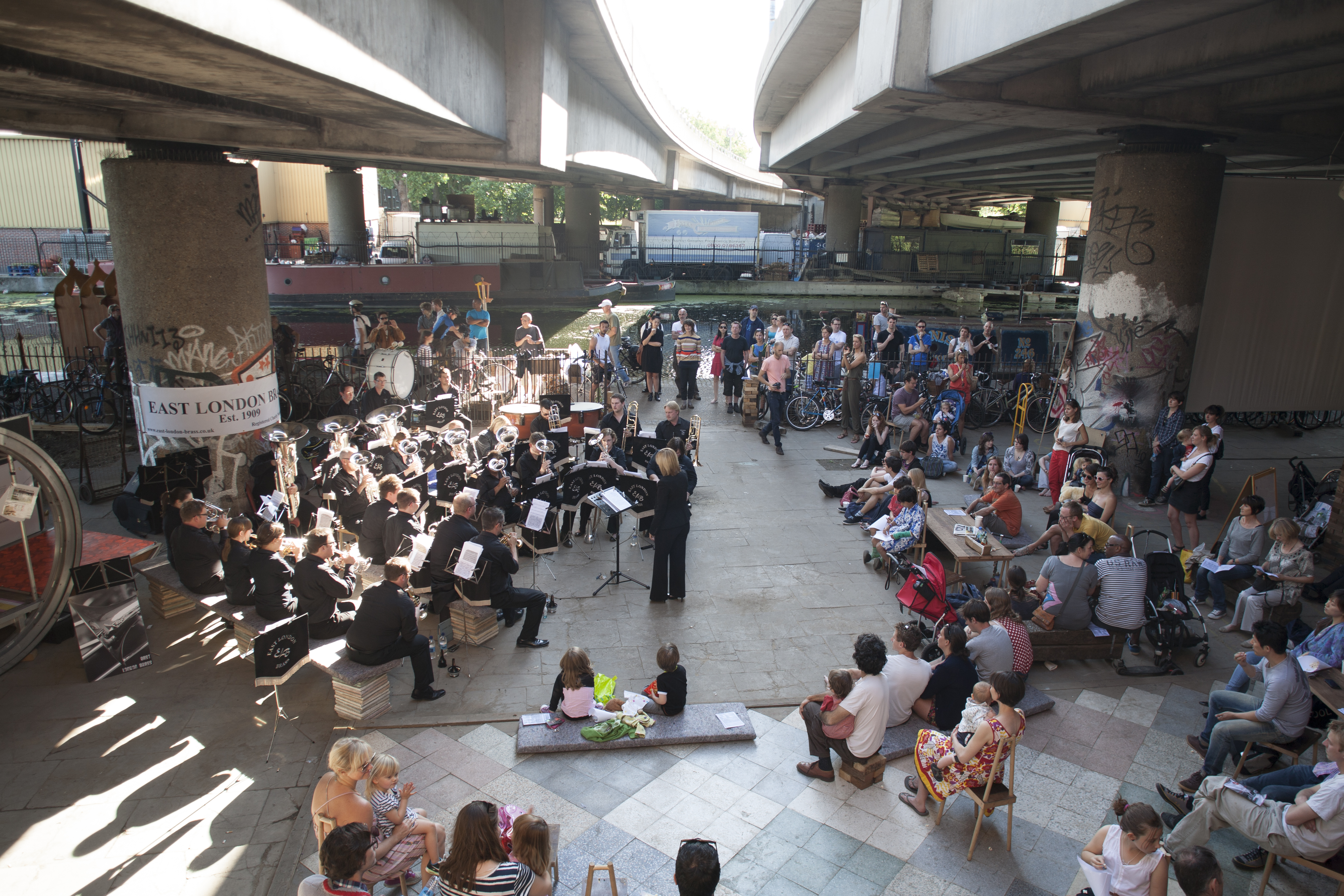 Folly for a Flyover 2011 East London Brass Band Assemble